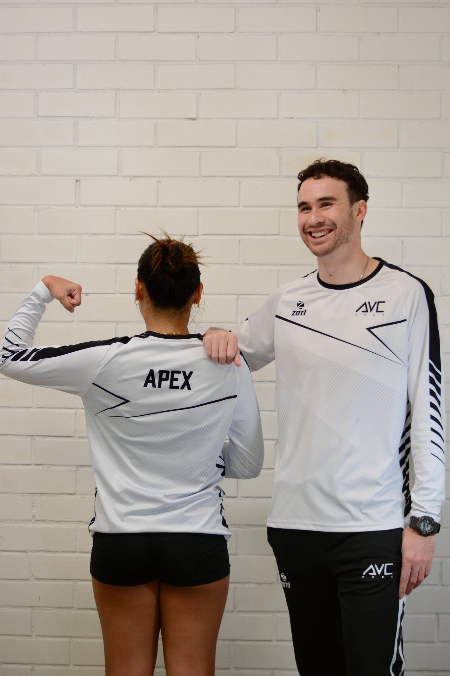 Long Sleeve Training Top (WHITE)