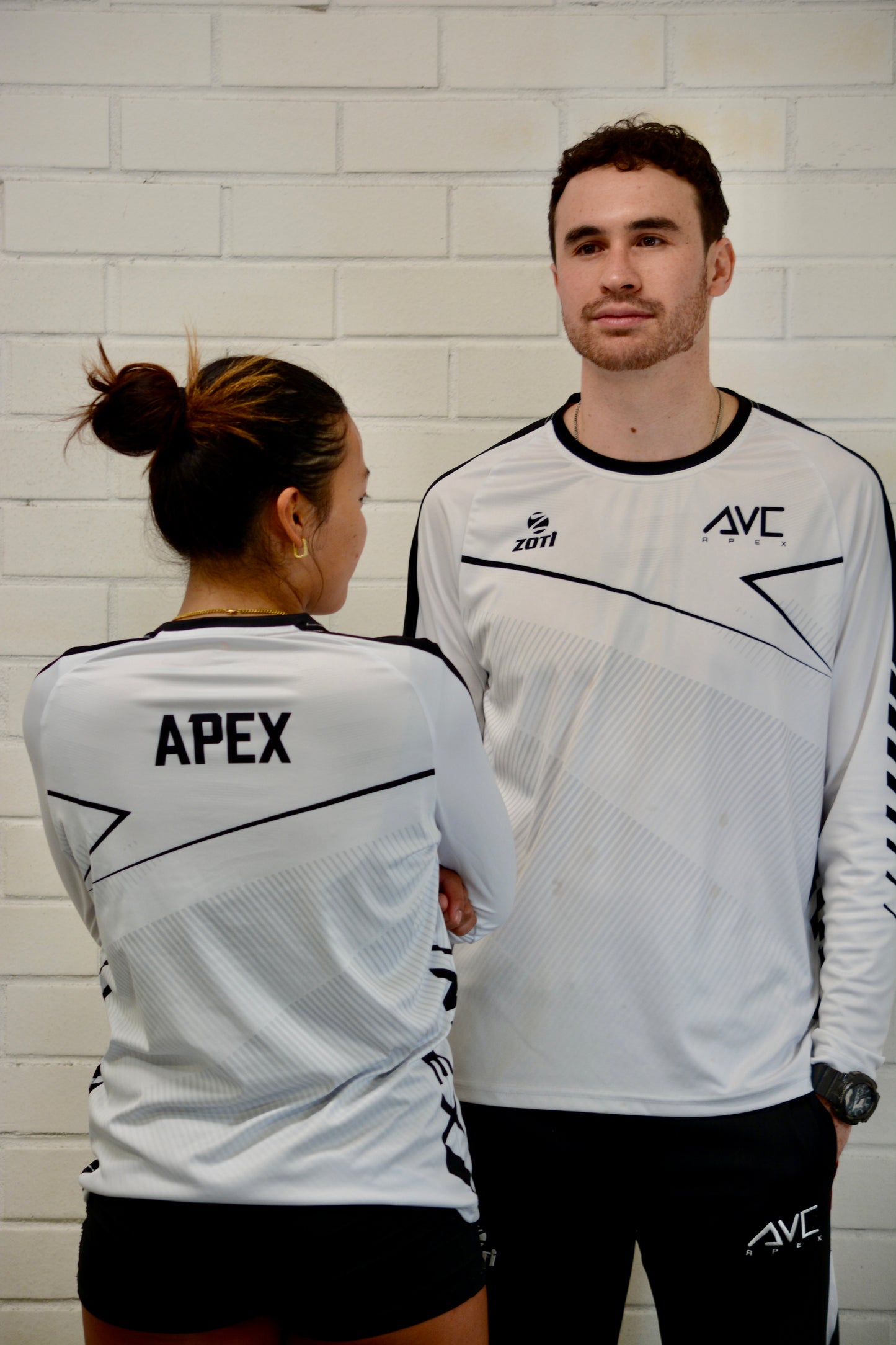 Long Sleeve Training Top (WHITE)