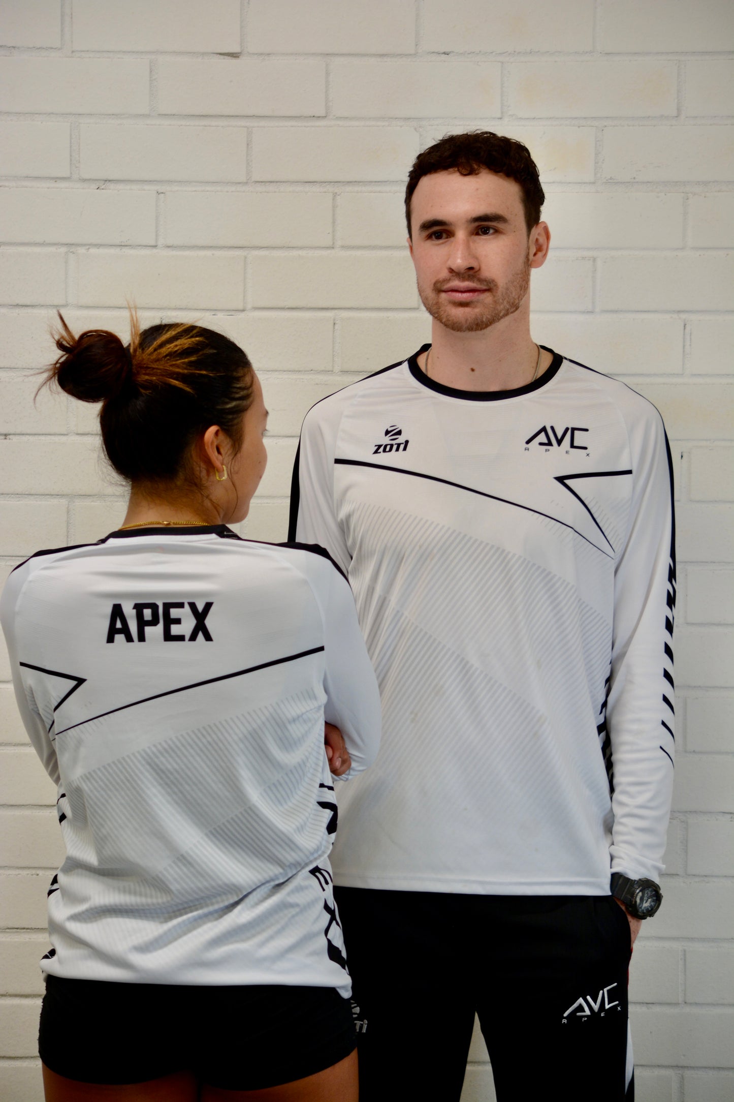 Long Sleeve Training Top (WHITE)